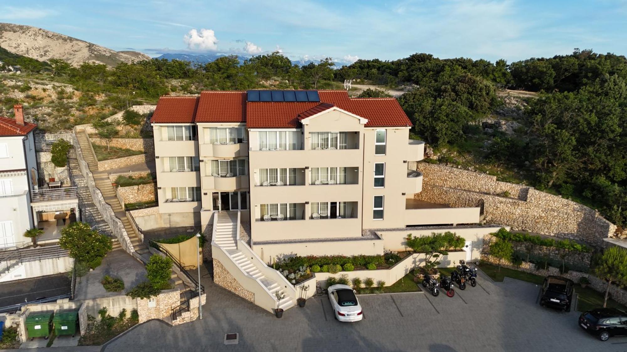 Eola Leisure Rooms Stara Baška Exterior foto